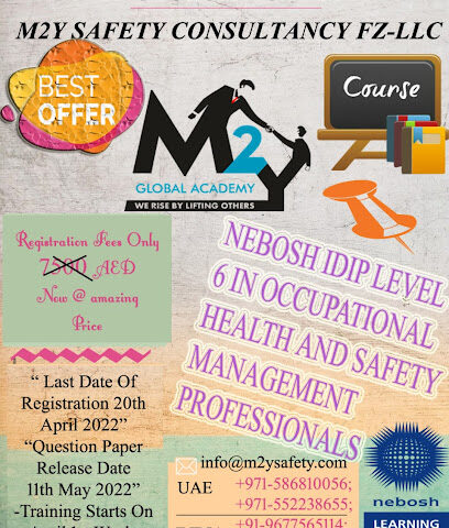 استشارات السلامة M2Y - الشارقة - +971 58 681 0056