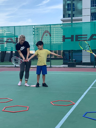 أكاديمية التنس الجاهزة - United Arab Emirates|Dubai Production City - Dubai|Al Fay Rd|26M3+79W