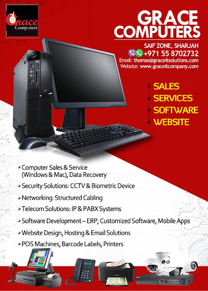 جريس كمبيوترز ش.م.ح ، الشارقة - United Arab Emirates|Sharjah|Sharjah Airport Free Zone P8-03