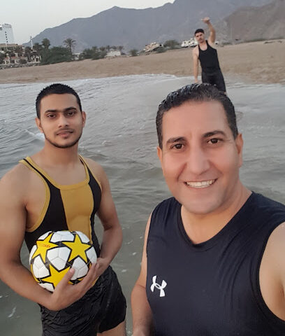 شاطئ العقة - الشارقة -